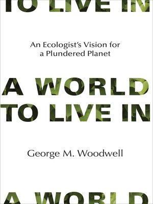cover image of A World to Live In